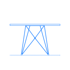 Furniture Dining Tables Tavolo Xz3 Stencil Svg Vector, Free Vectors File